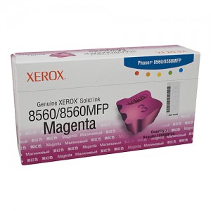 Genuine Xerox Phaser 8560 / 8560MFP Magenta Ink Sticks - 3 Pack - 3,400 pages