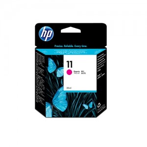 Genuine HP #11 Magenta Ink Cartridge (29ml) - 1,830 pages