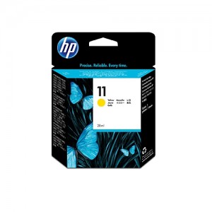 Genuine HP #11 Yellow Ink Cartridge (29ml) - 1,830 pages