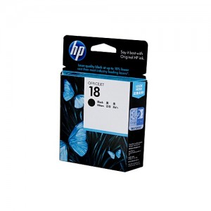 Genuine HP #18 Black Ink Cartridge - 850 pages