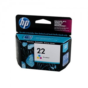 Genuine HP #22 Colour Ink Cartridge - 170 pages