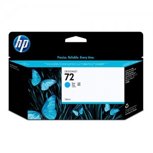 Genuine HP #72 Cyan Ink Cartridge -