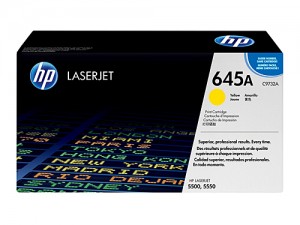 Genuine HP C9732A No.645A Yellow Toner Cartridge - 12,000 pages