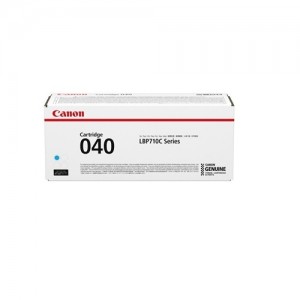 Genuine Canon CART040 Cyan Toner Cartridge - 5,400 pages