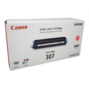 Genuine Canon CART307M Magenta Toner Cartridge for LBP5000 - 2,000 pages