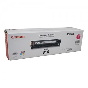 Genuine Canon CART316M Magenta Toner Cartridge for LBP5050N - 1,500 pages