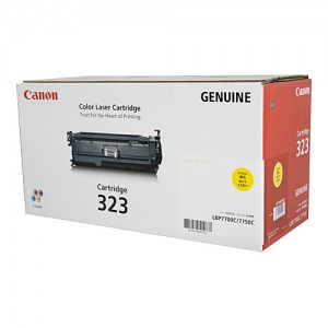 Genuine Canon CART323 Yellow Toner Cartridge - 8,500 pages