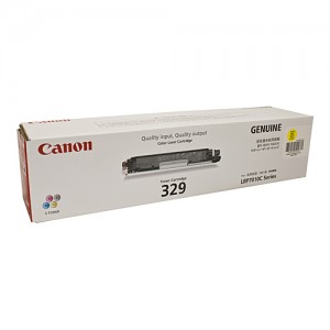 Genuine Canon CART329 Yellow Toner Cartridge - 1,000 pages
