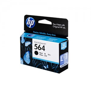 Genuine HP #564 Black Ink Cartridge - 250 pages