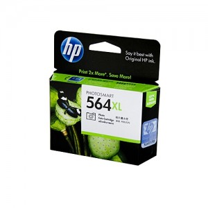 Genuine HP #564XL Photo Black Ink Cartridge - 290 pages of 4 x 6