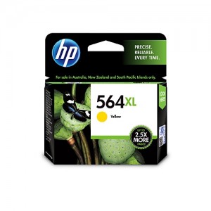 Genuine HP #564XL Yellow Ink Cartridge - 750 pages