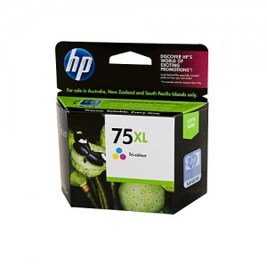 Genuine HP #75 Colour Ink Cartridge - 170 pages
