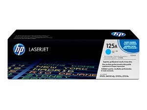 Genuine HP CB541A No.125A Cyan Toner Cartridge - 1,400 pages
