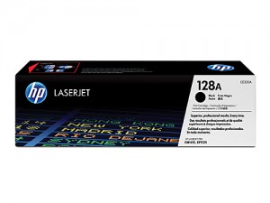 Genuine HP CE320A No.128A Black Toner Cartridge - 2,000 pages