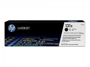 Genuine HP CF210X No.131X Black High Yield Toner Cartridge - 2,400 pages