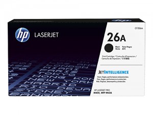 Genuine HP CF226A No.26A Toner Cartridge - 3,100 pages