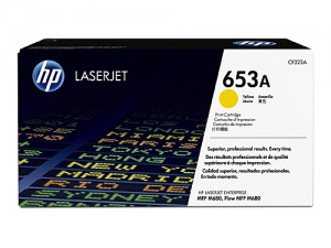 Genuine HP CF322A No.653A Yellow Toner Cartridge - 16,500 pages