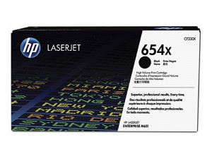 Genuine HP CF330X No.654X Black Toner Cartridge - 20,500 pages