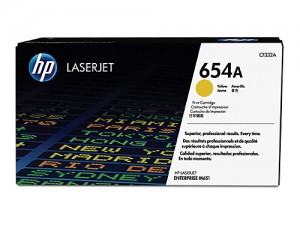 Genuine HP CF332A No.654A Yellow Toner Cartridge - 15,000 pages