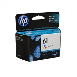 Genuine HP #61 Colour ink Cartridge - 165 pages