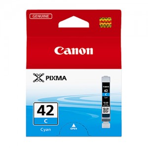 Genuine Canon CLI42 Cyan Ink Cartridge - 58 pages A3+