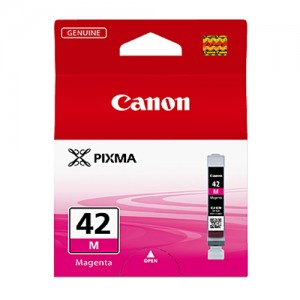 Genuine Canon CLI42 Magenta Ink Cartridge - 48 pages A3+