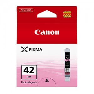Genuine Canon CLI42 Photo Magenta Ink Cartridge - 37 pages A3+
