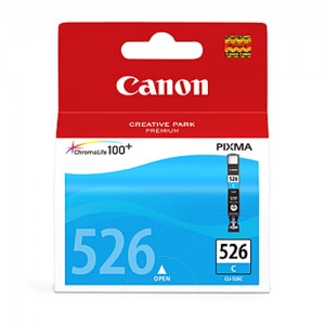 Genuine Canon CLI-526 Cyan Ink Cartridge  - 462 pages