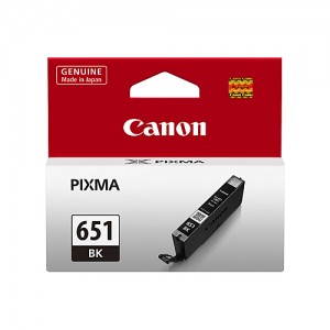 Genuine Canon CLI-651 Black Ink Cartridge - 1795 A4 pages