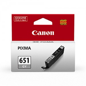 Genuine Canon CLI-651 Grey Ink Cartridge -