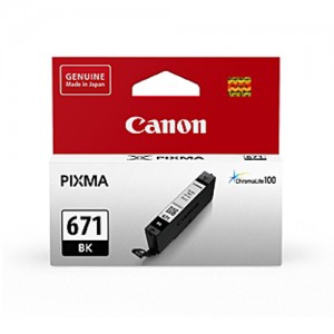 Genuine Canon CLI671 Black Ink Cartridge
