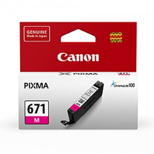 Genuine Canon CLI671 Magenta Ink Cartridge