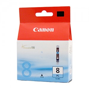 Genuine Canon CLI-8PC Photo Cyan Ink Tank - 32 pages