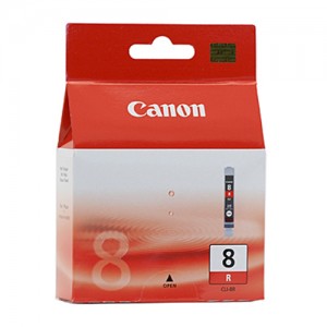 Genuine Canon CLI-8R Red Ink Tank - 50 pages