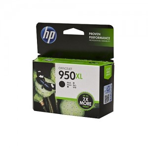 Genuine HP #950XL Black Ink Cartridge - 2,300 pages