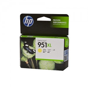 Genuine HP #951XL Yellow Ink Cartridge - 1,500 pages