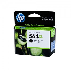 Genuine HP #564XL Black Ink Cartridge - 550 pages