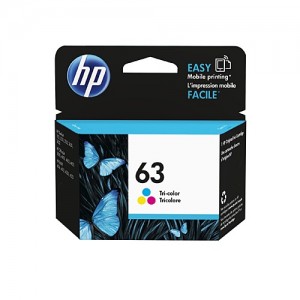 Genuine HP #63 Tri Colour Ink - 165 pages