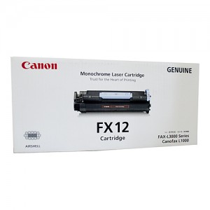 Genuine Canon FX-12 Toner Cartridge - 4,500 pages