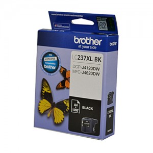 Genuine Brother LC-237XL Black Ink Cartridge - 1200 pages
