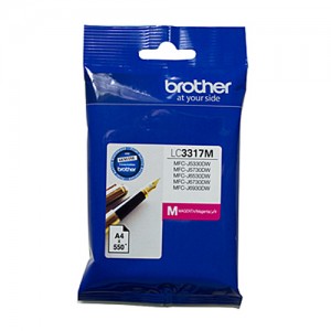 Genuine Brother LC3317 Magenta Ink Cartridge - 550 pages