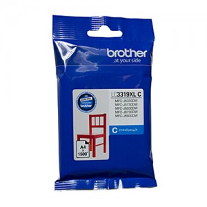 Genuine Brother LC3319 Cyan Ink Cartridge - 1,500 pages