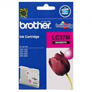 Genuine Brother LC-37M Magenta Ink Cartridge - 300 pages