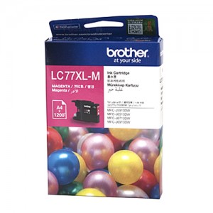 Genuine Brother LC-77XL Magenta Ink Cartridge - 1,200 pages