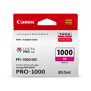 Genuine Canon PFI1000 Magenta Ink Cartridge