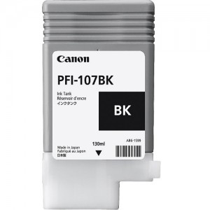 Genuine Canon PF-I107 Black Ink -
