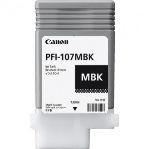 Genuine Canon PFI-107 Matte Black Ink -
