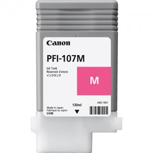 Genuine Canon PFI-107 Magenta Ink -