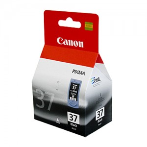 Genuine Canon PG-37 FINE Black Ink Cartridge - 219 pages