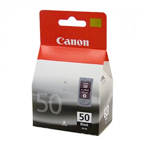 Genuine Canon PG-50 FINE Black Ink Cartridge High Yield - 510 pages